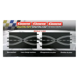 MUDANÇA DE FAIXA 2 PEÇAS PARA AUTORAMA CARRERA DIGITAL 1/24 1/32 E EVOLUTION CAR20020517 20020517